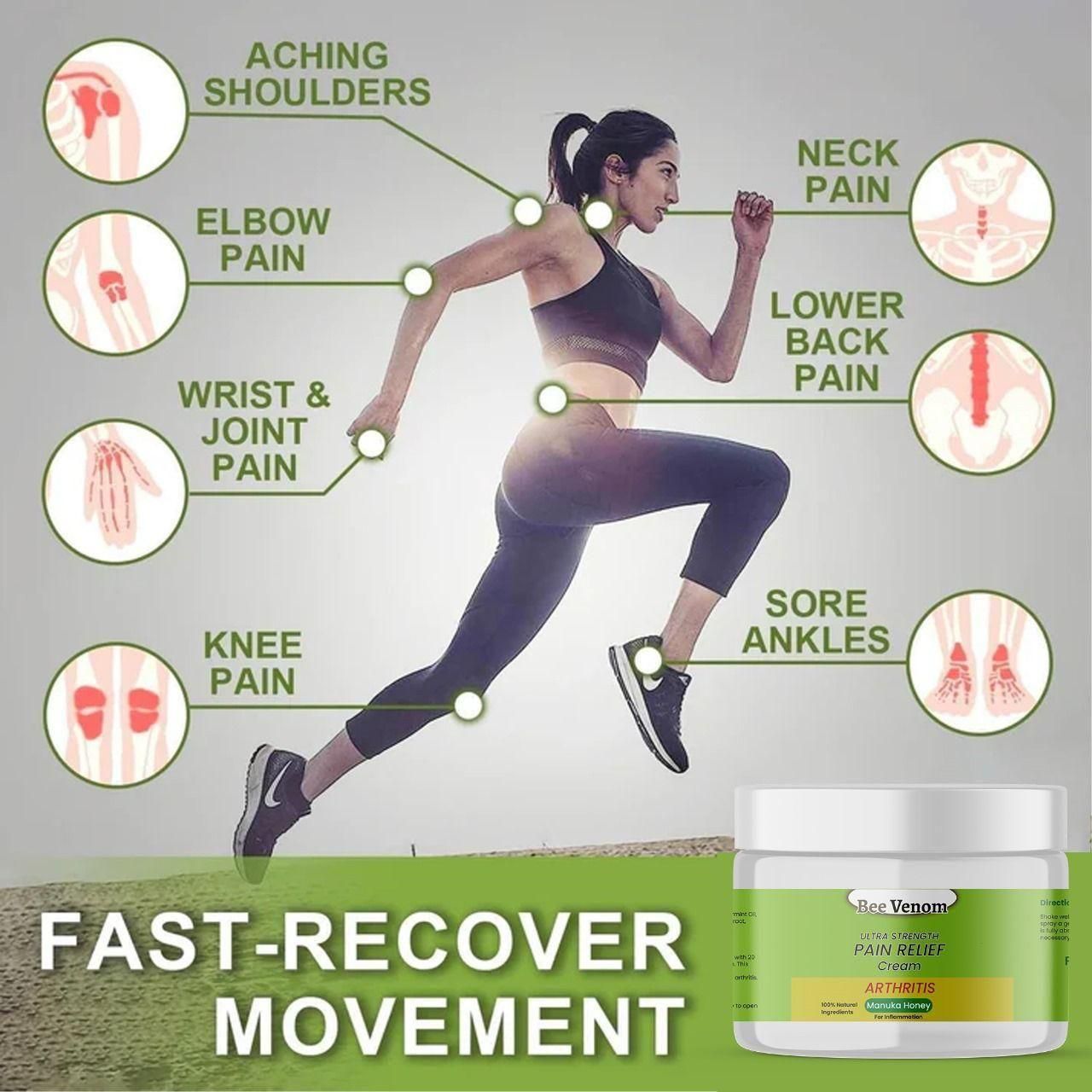 BeeTherapy™ #1 Bee Venom Pain Relief Cream (Buy 1 Get 2 Free 🔥)